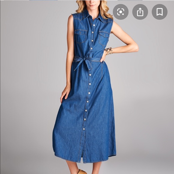 exact denim dresses